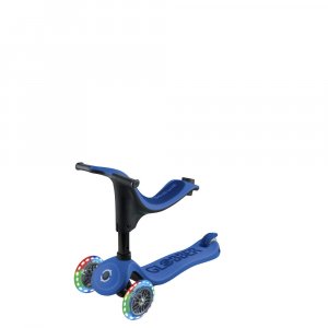 Trottinette évolutive go-up sporty lights 3 en 1 bleu foncé Globber