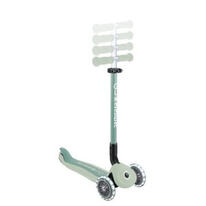 Trottinette évolutive go up active lights eco pistache Globber