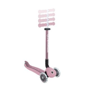 Go up active lights eco framboise Globber