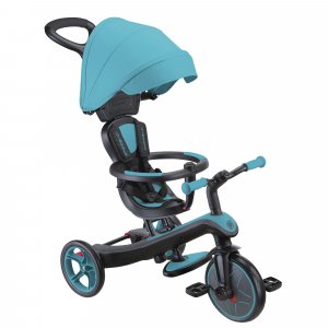 Tricycle explorer 4 en 1 évolutif turquoise Globber