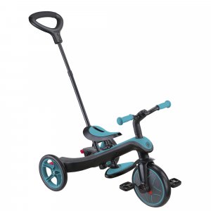 Tricycle explorer 4 en 1 évolutif turquoise Globber