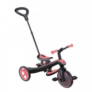 Tricycle explorer 4 en 1 évolutif fushia Globber