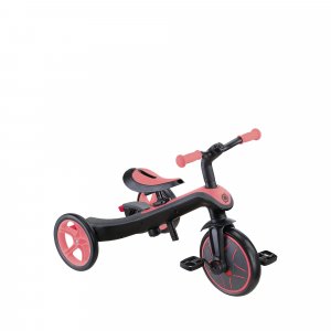 Tricycle explorer 4 en 1 évolutif fushia Globber