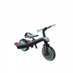 Tricycle explorer 4 en 1 évolutif pastel menthe Globber