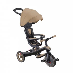 Tricycle explorer 4 en 1 évolutif taupe Globber
