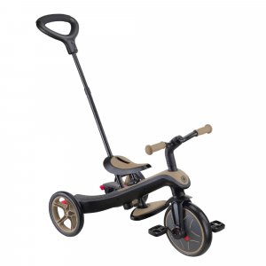 Tricycle explorer 4 en 1 évolutif taupe Globber