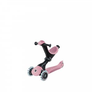 Trottinette évolutive go up deluxe lights eco 360 framboise Globber