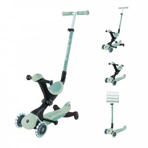 Trottinette évolutive go up deluxe lights eco 360 Globber