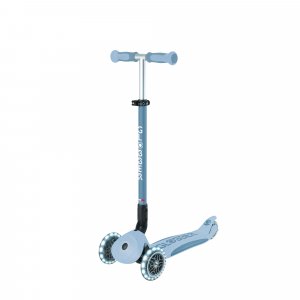 Trottinette évolutive go up deluxe lights eco 360 bleu cassis Globber