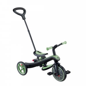 Tricycle explorer 4 en 1 évolutif sauge Globber