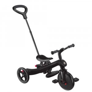 Tricycle explorer 4 en 1 évolutif noir Globber