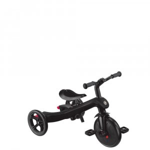 Tricycle explorer 4 en 1 évolutif noir Globber