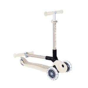 Trottinette pliable junior foldable lights eco coconut Globber