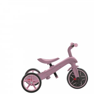 Tricycle explorer 4 en 1 évolutif framboise eco-logic Globber