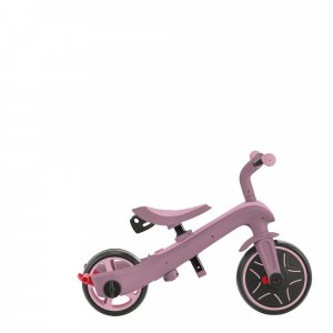 Tricycle explorer 4 en 1 évolutif framboise eco-logic Globber