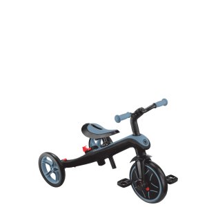 Tricycle évolutif explorer v3 4 en 1 bleu cendré Globber