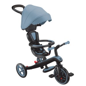 Tricycle évolutif explorer v3 4 en 1 bleu cendré Globber