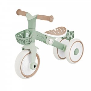 Learning trike plus 2 en 1 evolutif vert olive / sauge Globber