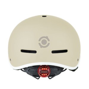 Trottinette évolutive go up deluxe lights eco 360 + casque enfant rider xxs/xs sable Globber