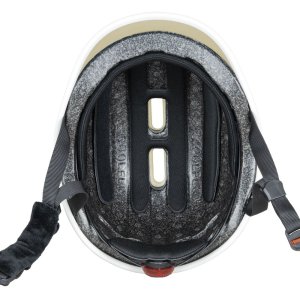Trottinette évolutive go up deluxe lights eco 360 + casque enfant rider xxs/xs sable Globber