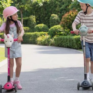Tête de peluche licorne pour trottinette Globber