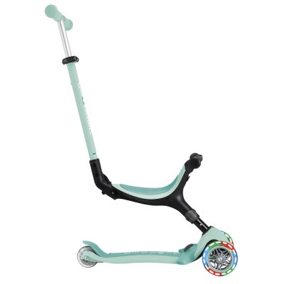 Trottinette évolutive go up active plus lights pastel menthe et menthe foncée