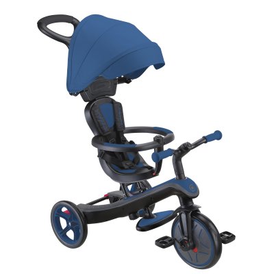 Tricycle explorer 4 en 1 évolutif bleu royal