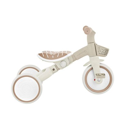 Tricycle 3 en 1 évolutif eco-logic taupe