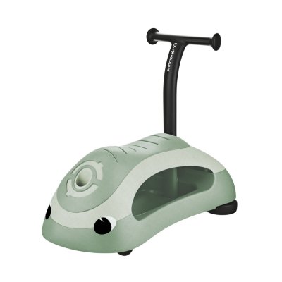Porteur - trotteur 2 en 1 ecologic pistache