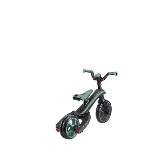 Tricycle explorer 4 en 1 évolutif et pliable olive Globber