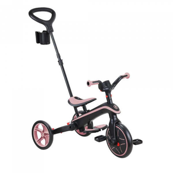 Tricycle explorer 4 en 1 évolutif et pliable noir et gris Globber