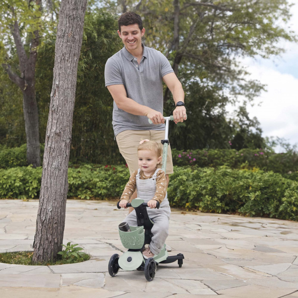 Trottinette évolutive go up 360° lumineuse taupe Globber