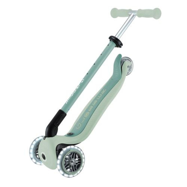 Trottinette évolutive go up active lights eco pistache Globber