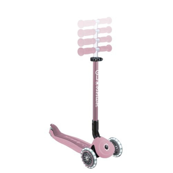 Go up active lights eco framboise Globber