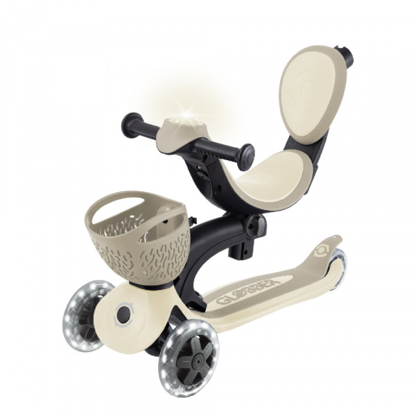 Trottinette évolutive go up 360° lumineuse taupe Globber