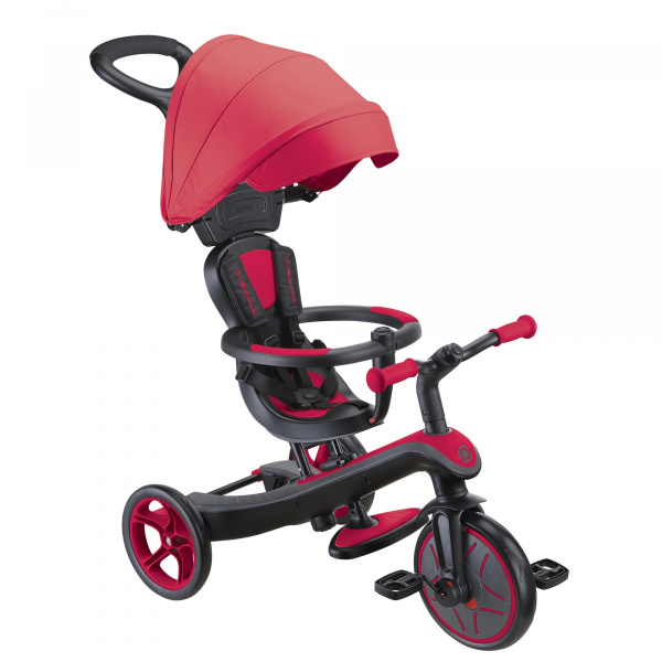 Tricycle explorer 4 en 1 évolutif rouge Globber