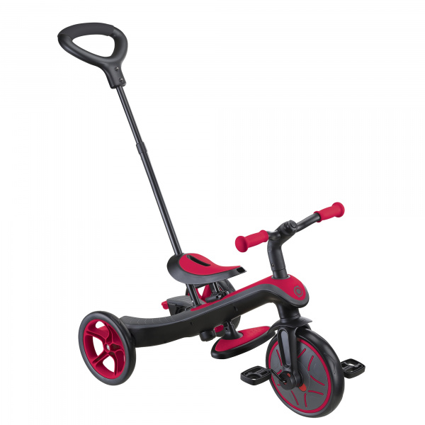 Tricycle explorer 4 en 1 évolutif rouge Globber
