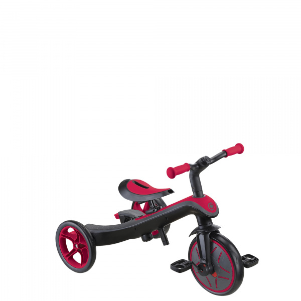 Tricycle explorer 4 en 1 évolutif rouge Globber
