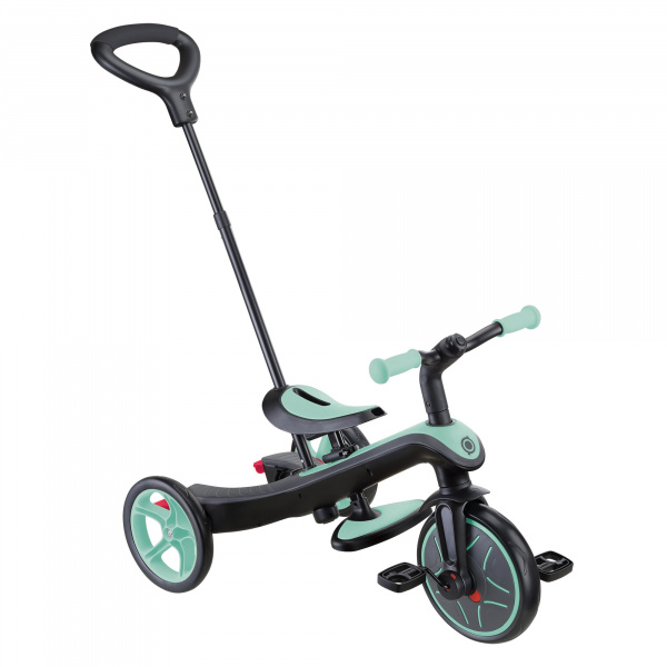 Tricycle explorer 4 en 1 évolutif pastel menthe Globber