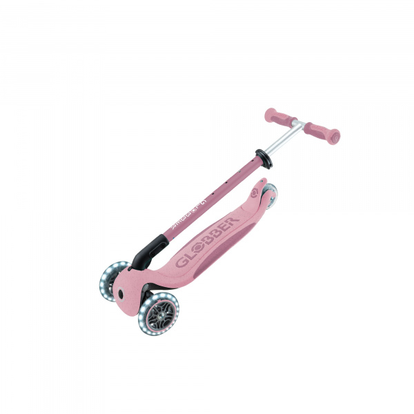 Trottinette évolutive go up deluxe lights eco 360 framboise Globber