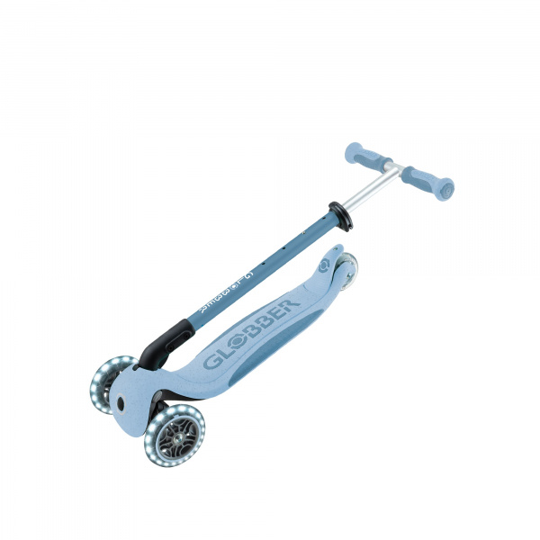 Trottinette évolutive go up deluxe lights eco 360 bleu cassis Globber