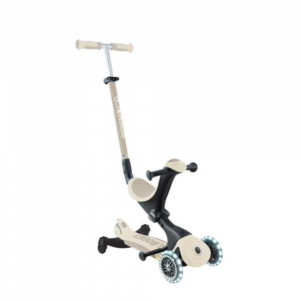 Trottinette évolutive go up deluxe lights eco 360 sable Globber