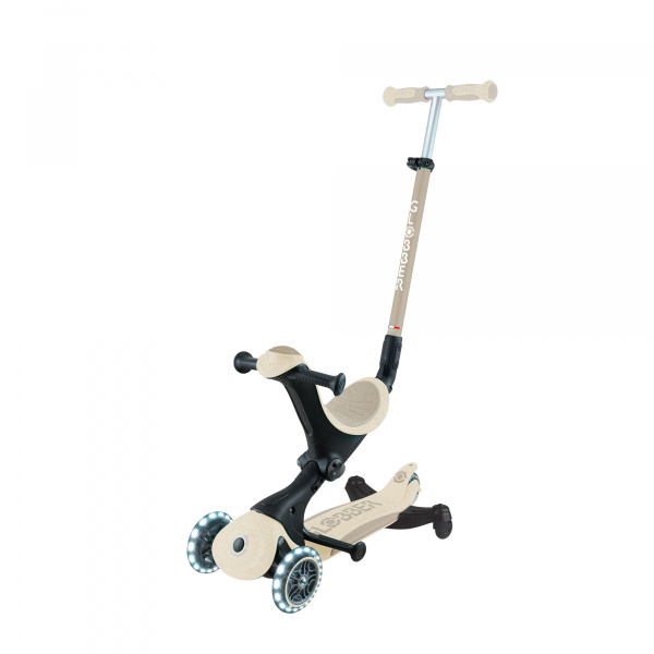 Trottinette évolutive go up deluxe lights eco 360 sable Globber