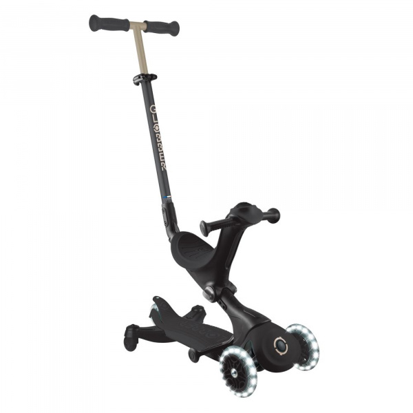Trottinette évolutive go up deluxe lights eco 360 pistache Globber