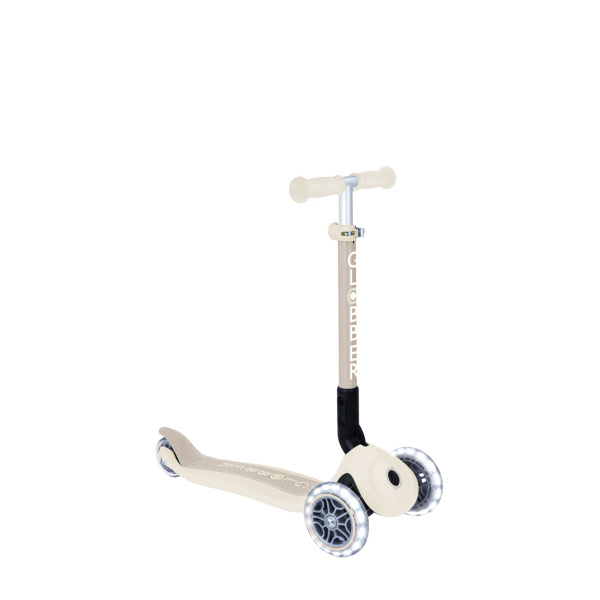 Trottinette pliable junior foldable lights eco coconut Globber