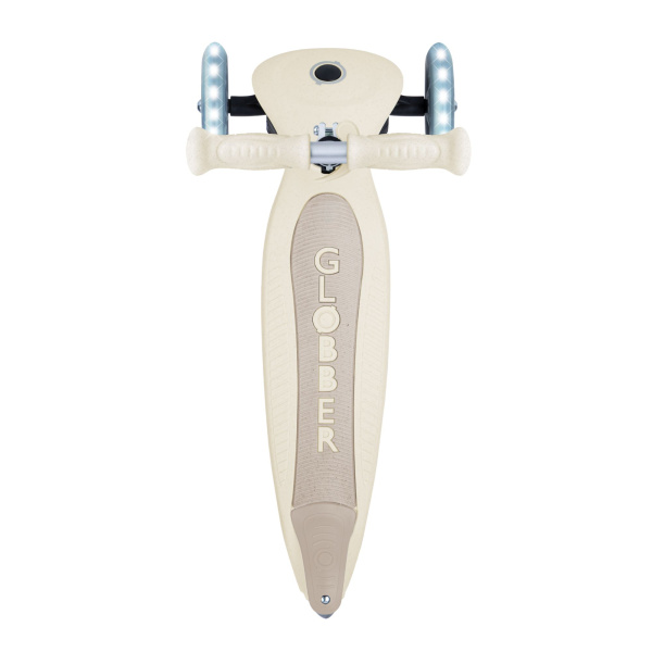 Trottinette pliable junior foldable lights eco coconut Globber