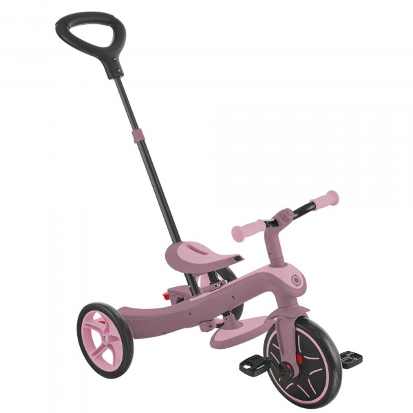 Tricycle explorer 4 en 1 évolutif framboise eco-logic Globber