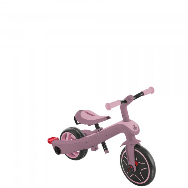 Tricycle explorer 4 en 1 évolutif framboise eco-logic Globber