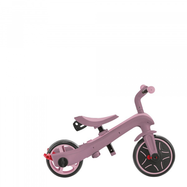 Tricycle explorer 4 en 1 évolutif framboise eco-logic Globber