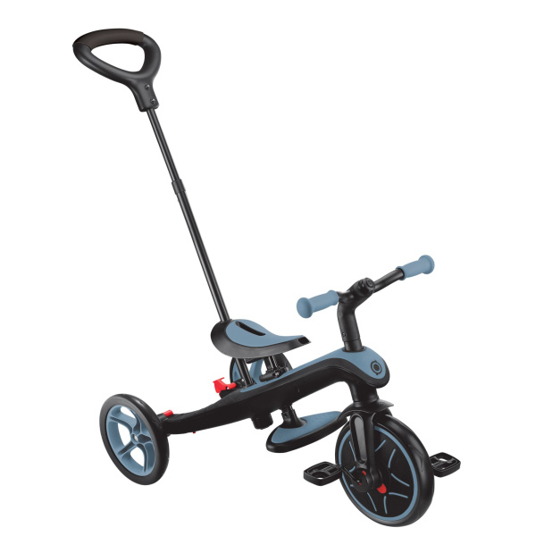 Tricycle évolutif explorer v3 4 en 1 bleu cendré Globber